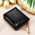 thumbnail image 4 of unbranded Cartera Para Mujer En Negro Con Compartimentos Para Monedas Y Tarjetas, 4 of 7