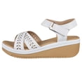 thumbnail image 2 of Plataforma Para Mujer CASTALIA Blanco con Velcro 145-173, 2 of 3