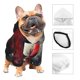 thumbnail image 3 of Balery Red And White Screaming Demon Skull Sudadera con Capucha para Perros Pequeños – Ropa para Mascotas, Disfraz para Perros y Gatos, Ideal para Fiestas y Cosplay-Small, 3 of 7