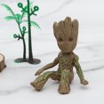 thumbnail image 4 of Groot-maceta de flores, pequeño árbol, hombre, Groot, figura de muñeca periférica de animé, caja ciega, adorno de coche de oficina, 4 of 5