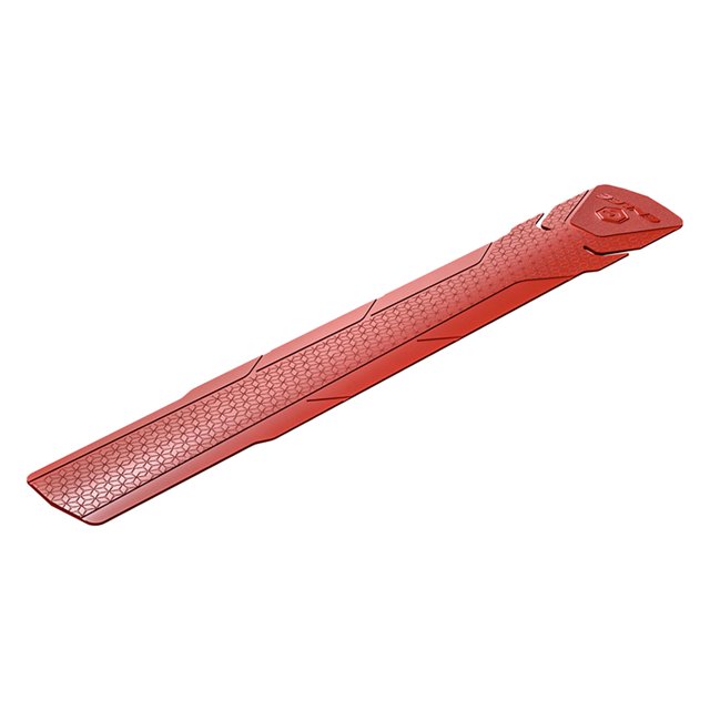 Universal para bicicleta, protectora para de bicicleta, protector de cadena para de bicicleta, protección cona rojo 395x6x02cm Sunnimix Cuadro de bicicleta Pegatina