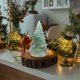 thumbnail image 1 of Seyotauo Glass Christmas Tree Gifts Set Mini Colorful Crystal Christmas Trees Figurines Decor Miniature Glass Christmas Trees Gifts Christmas Tree Ornaments for Tabletop Xmas Party Home, 1 of 6