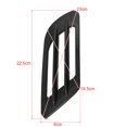 thumbnail image 2 of Unique Bargains 2pcs Black Universal Car Side Vent Air Flow 3D Sticker Decor, 2 of 3
