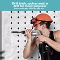 thumbnail image 3 of Tignapoo 6-16mm Diamond Dry Drill Bit for Ceramic Tiles, Granite, Marble, and Glass - Hexagonal Handle, High Precision, Wear-Resistant, No Water Needed, 3 of 6
