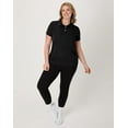 thumbnail image 4 of Hanes Sport Cool DRI Women's Performance Polo Shirt Black L, 4 of 5