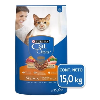Croquetas para Gato Purina Cat Chow Adulto todos los tamaños 15kg