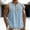 Light Blue, variant on KeShDi Henley Tank Tops Loose Tank Tops Men's Solid Color Sleeveless Round Neck Button Casual Sports T-shirt Top Purple XL