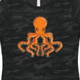thumbnail image 4 of Inktastic Orange Octopus Women's T-Shirt, 4 of 5