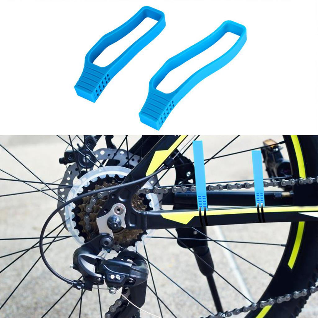 Yosoo Health Gear Mountain Bike Chain Guard Black Plastic Chain Wheel Crankset Protector Cover for Mountain Bike Bicycle Chain Sprocket 