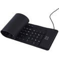 thumbnail image 1 of Folding Portable USB Wired Keyboard for PC Laptop Silicone Silent Keyboard Random Color for PC Laptop Folding Portable USB Wired Keyboard Silicone Silent Keyboard 49.2×13.9.×1.1cm, 1 of 8