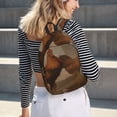 thumbnail image 7 of Balery Oil Painting Chicken And Duck Vintage Canvas Backpack for Men and Women - Large Capacity, Durable Travel Laptop Bag for School, Work, Hiking, and Outdoor Activities, 7 of 7