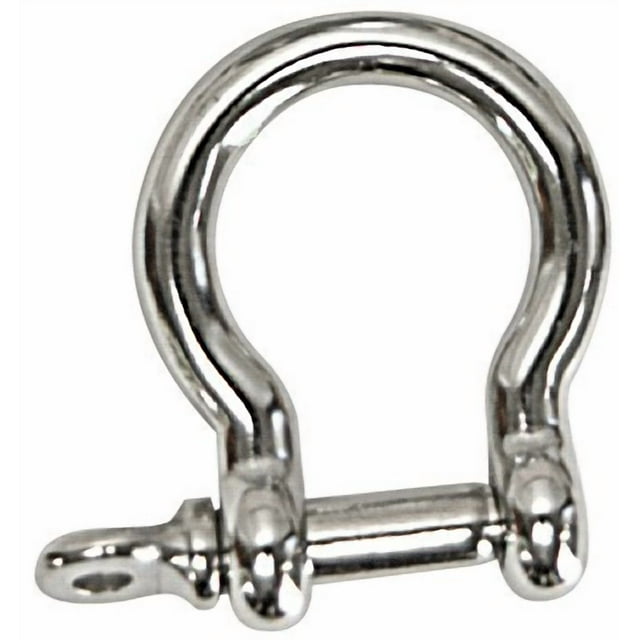 WhiteCap Industries Manille d'Ancrage de Bateau S-4073P Série Marine; Goupille Ronde; 5/16 Pouce; Poli; Acier Inoxydable; Simple