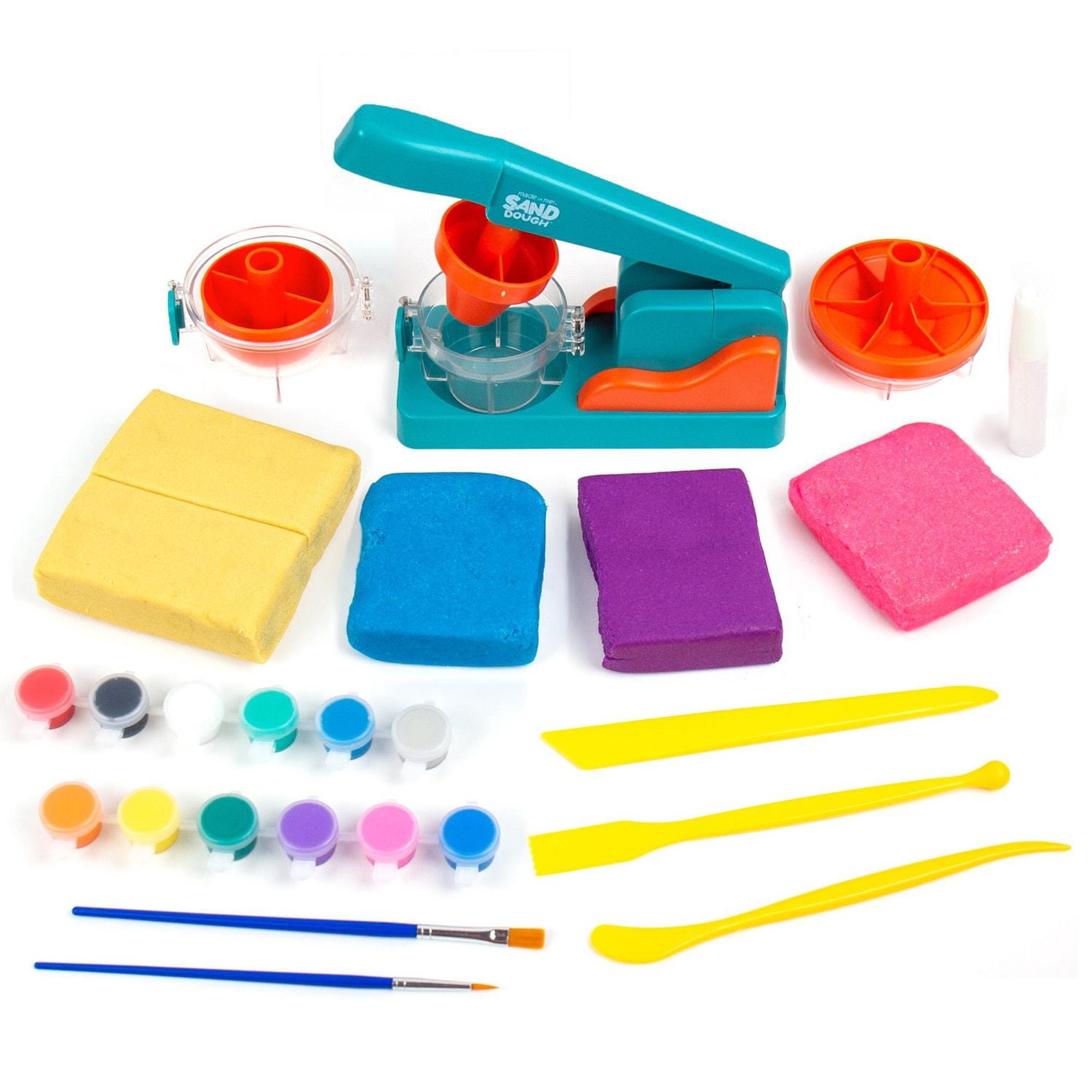 Made By Me! Sand Dough Sculpt & Paint Creations! Pottery Press