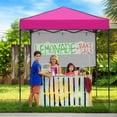 thumbnail image 2 of INTER HUT 6x4 Pop up Portable Canopy Tent, Instant Folding Sun Shelter with Carry Bag, Pink, 2 of 8
