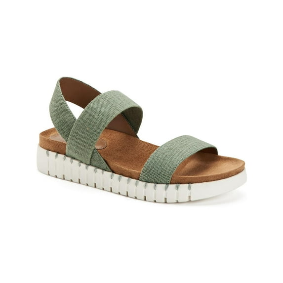 Style & Co. Womens Milaa Ankle Strap Wedge Footbed Sandals