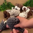 thumbnail image 4 of Accesorios de entrenamiento para perros, mordedor para perros de pana de burro, mordedor para perros de pana de burro, animales de peluche, juguetes con sonido para perros, confiabilidad excepcional, 4 of 6