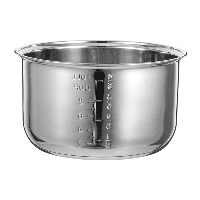 Universal Stainless Steel Inner Pot for Rice Cooker Replacement 4L Electric Rice Cooker Pot for Most Electric Cookers