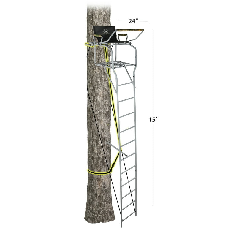 Ladder clearance deer stands