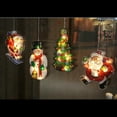 thumbnail image 3 of Moocorvic Christmas Window Lighted Decoration Snowman LED Window Hanging Lamp with Suction Cup for Scene Layout for Xmas Holiday Outdoor Indoor Decor, 3 of 6