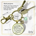 thumbnail image 5 of Grandma Keychain A Grandchild Reaches Grandma Life Quote Jewelry Gift, 5 of 8