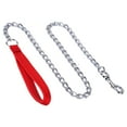 thumbnail image 1 of Cadena de correa para perros Cadena de eslabones para correa de paseo para perros, cuerda de tracción para mascotas pequeñas y medianas rojo, 1 of 8