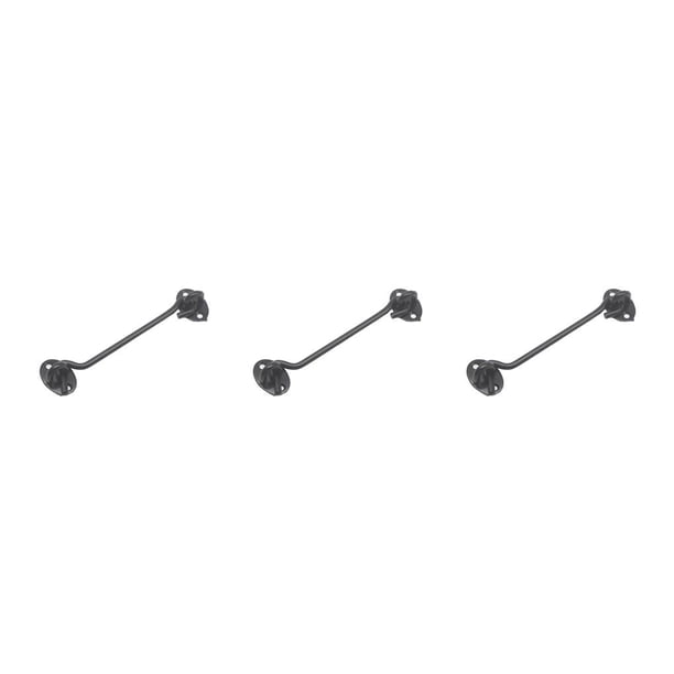 Eigraketly Pestillo de gancho y ojo de acero inoxidable de alta resistencia grueso para puertas de ventanas de granero juguetes de tope cognición Type1 NO1