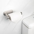 thumbnail image 6 of IVV Toilet Paper Holder Self Adhesive, Premium Thicken SUS304 Stainless Steel Rustproof Adhesive Toilet Roll Holder no Drilling for Bathroom, Kitchen, Washroom (1 Pack, Brushed Nickel), 6 of 10