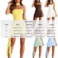 thumbnail image 3 of Ovbmpzd Cocktail Summer Dresses for Women 2026 Mini Blue A-Line Tiered Dresses Sleeveless Square Neckline Casual Dresses Dresses,XL, 3 of 6