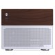 thumbnail image 2 of Funda para PC JONSBO N4, NAS blanca, madera de nogal, 8 compartimentos, micro ATX, 2 of 9