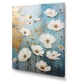 thumbnail image 2 of Designart "Simplistic Sky And Snow Buttercups I" Buttercups Wall Art Prints, 2 of 7