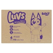 Luvs Pro Level Leak Protection Diapers, Size 4, 198 Count