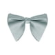 thumbnail image 1 of INSPIRAR CHIC Corbata de moño de satén de color sólido preatado para hombres, corbatas ajustables para bodas elegantes, talla única, gris, 1 of 4