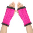 thumbnail image 2 of BKQCNKM Gloves for Cold Weather Winter Gloves Winter Gloves for Women Warm Glove Windproof Elastic Texting Black Gloves Women Thermal Gloves Winter Gloves Women, Hot Pink A, 2 of 4
