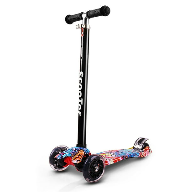 GYMAX Trottinette Enfant, Trotinette Pliable pour Enfants de 4 à