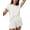 White, variant on Ekouaer Womens Pajamas 2 Piece Ribbed Knit Pjs Short Sleeve Sleepwear Set Summer Soft Pajamas Set Casual Lounge Sets Light Green L