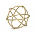 thumbnail image 2 of Petite Gold Metal Orb Decorative Sculpture, 2 of 4