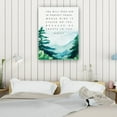 thumbnail image 2 of Isaiah 26 3 Bible Verse Wall Art Landscape Mountain Wall Art Contemporary Canvas Home Decor For Bedroom Framed 24×36 in, 2 of 5