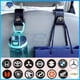 thumbnail image 1 of Creativo Asiento De Coche Camión Abrigo Ganchos Traseros Organizador Universal Reposacabezas Soporte De Almacenamiento Auto Bolsa Percha huangjie unisex, 1 of 1
