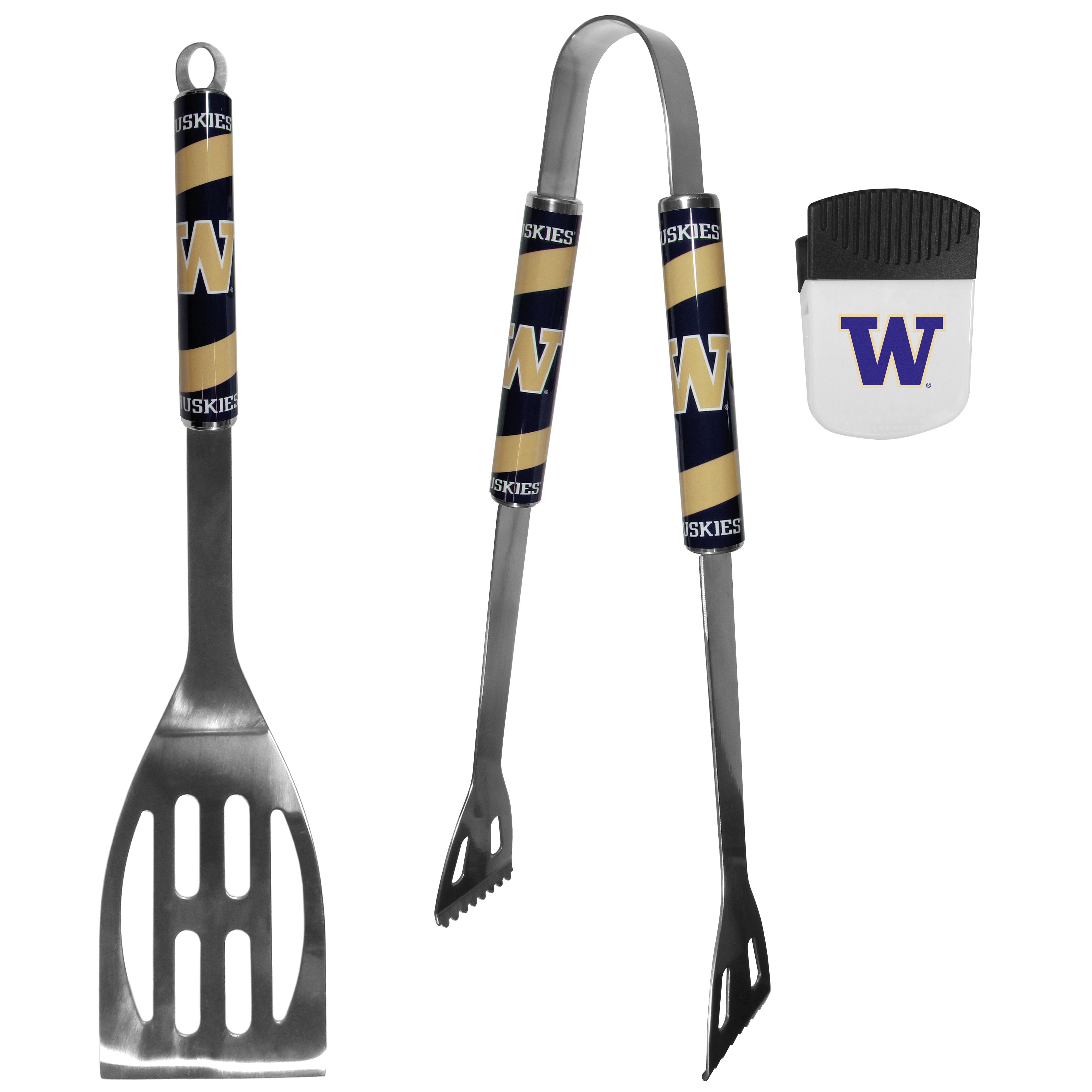 NCAA Unisex 2pc BBQ Set with Tailgate Salt & Pepper Shakers 