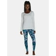 thumbnail image 4 of ClimateRight by Cuddl Duds Stretch Women's Warm Stretch Fleece High Rise Base Layer Thermal Legging, Sizes XS to 4X, 4 of 5