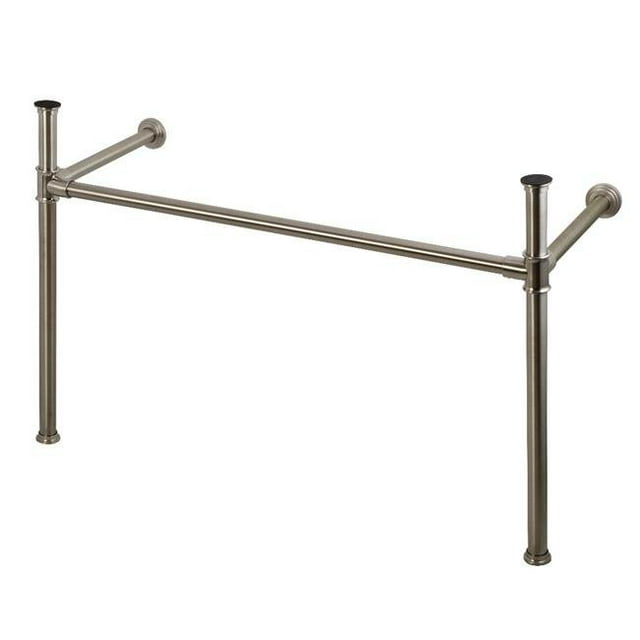 Fauceture VPB14888 Imperial Stainless Steel Console Legs, Brushed Nickel