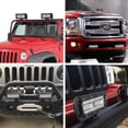 thumbnail image 2 of Barra de luces LED de 4 x 120 W y 7 pulgadas, luces de trabajo impermeables para vehículos todoterreno UTV, ATV, SUV, camiones, tractores, camionetas (4 piezas), 2 of 5