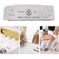 thumbnail image 2 of Fillet Weld Gauge Set Inch / Metric Stainless Steel Weld Inspection Gauge, 2 of 5