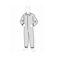 thumbnail image 2 of Premier 1 Polypropylene Disposable Coveralls, Elastic Wrists & Ankles, White, 5XL, 25/case, 2 of 3