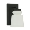 thumbnail image 2 of Trade Winds Faye 1-Light Wall Sconce in Matte Black, 2 of 5