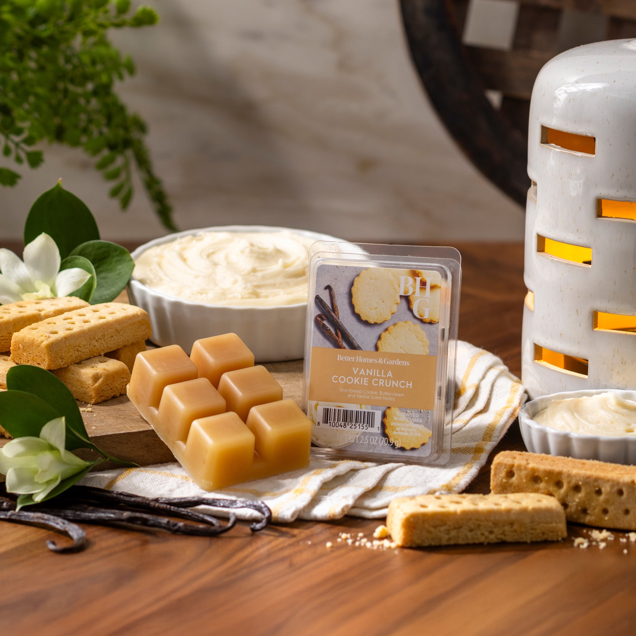Better Homes & Gardens Vanilla Cookie Crunch Scented Wax Melts 2.5