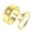 Gold, variant on 2pcs Spider Matching Promise Ring for Couples - Remember Your Most Fragrant Moment of Your Relationship Journey