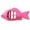1pc Pink_#c03, variant on Fish Bone Cat Chew Toy, Fix Cat's Dental Health, Fishbone Shape Cat Teething Stick, Silvervine Teeth Cleaning Stick, Natural Fishbone Cat Dental Toy(Orange)