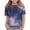Multicolor-5, variant on CYRBOKO Graphic Tees for Girls, Short Sleeve Lightweight Crewneck Casual Summer T-shirts Multicolor Size 10-12 T
