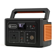 400W Portable Power Station, FlashFish 109200mAh/400Wh Peak 800W Solar Generator With 110V AC Outlet/3 DC Ports/3 USB Ports/LED light, Backup Battery Pack Power Supply for Outdoor Camping Emergency